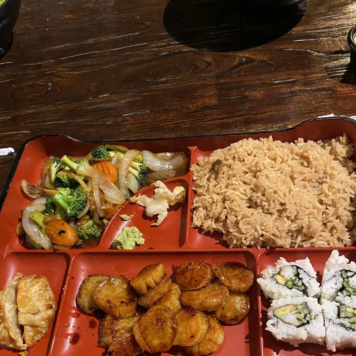 Bento Box Scsllops