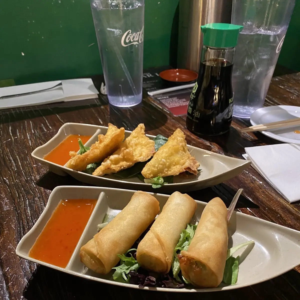 Golden Fried Spring Rolls