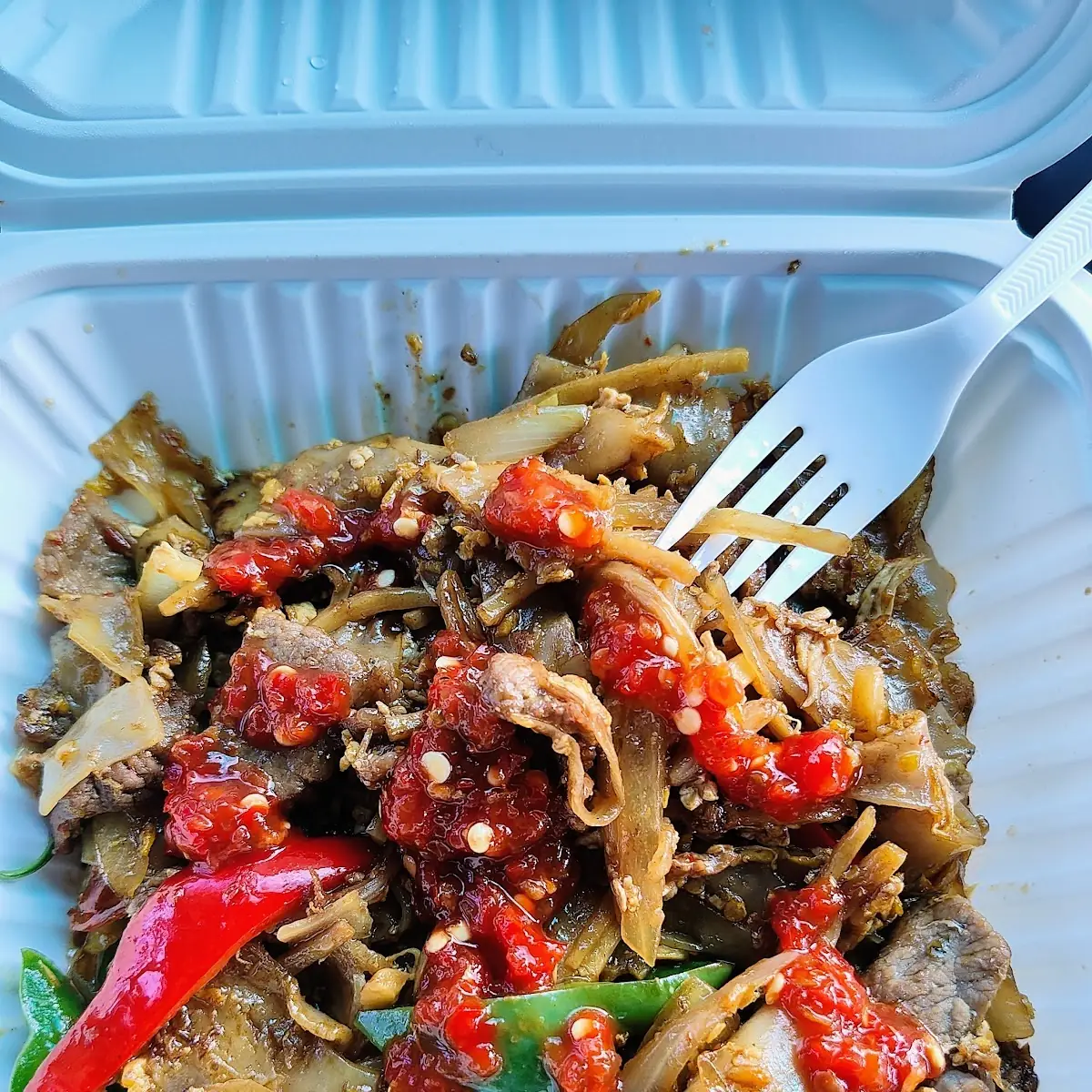 Drunken Noodle with Beef