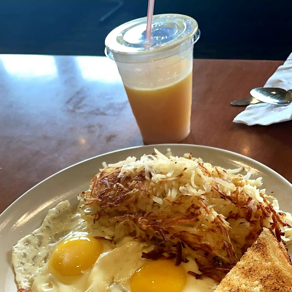 Bacon & Eggs with Hash Browns