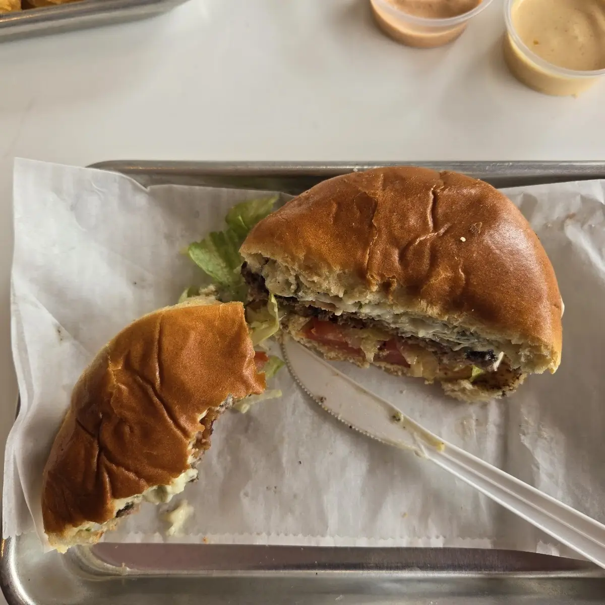 Black & Blue Bacon Burger