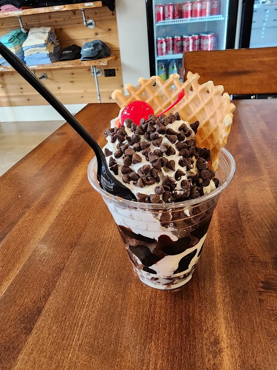 Brownie Sundae