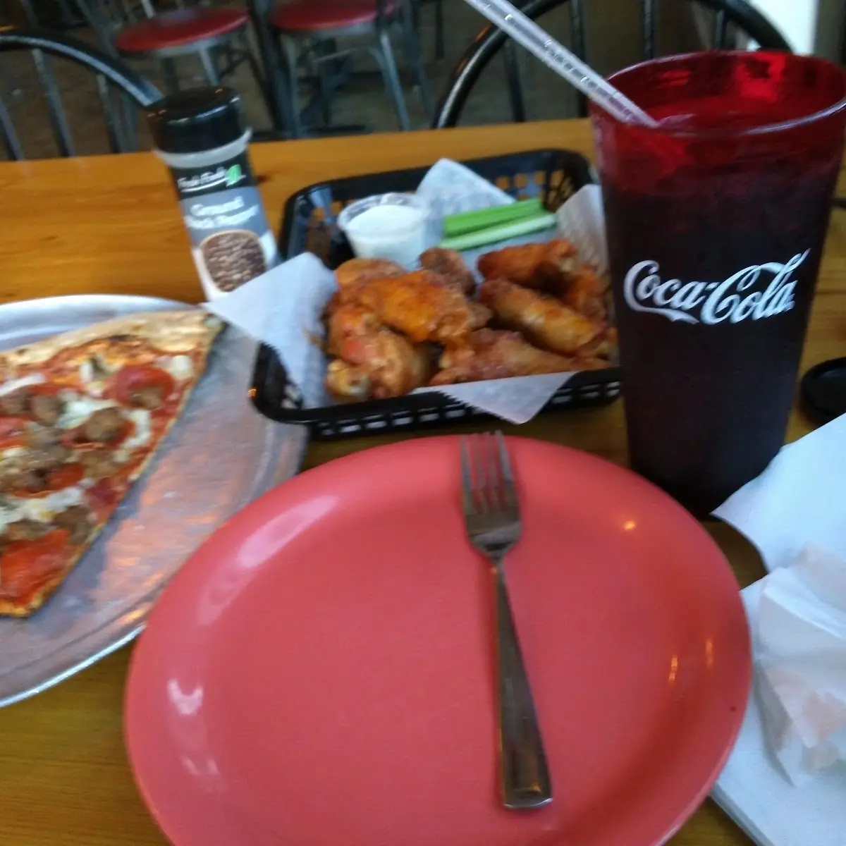 Pepperoni Pizza& Wings