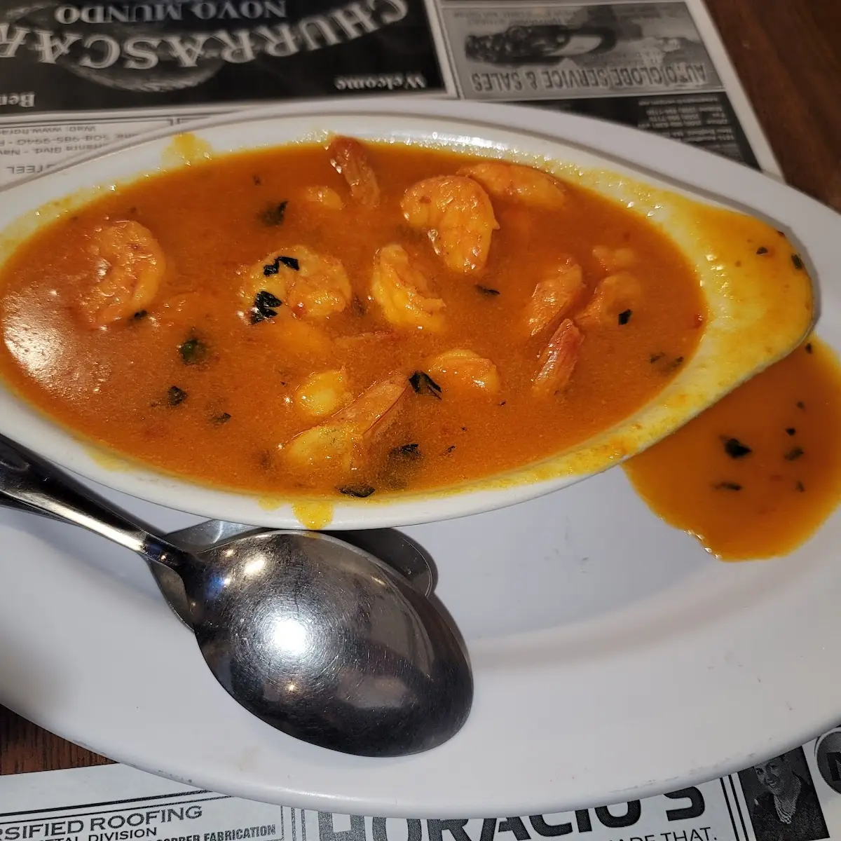 Shrimp Mozambique