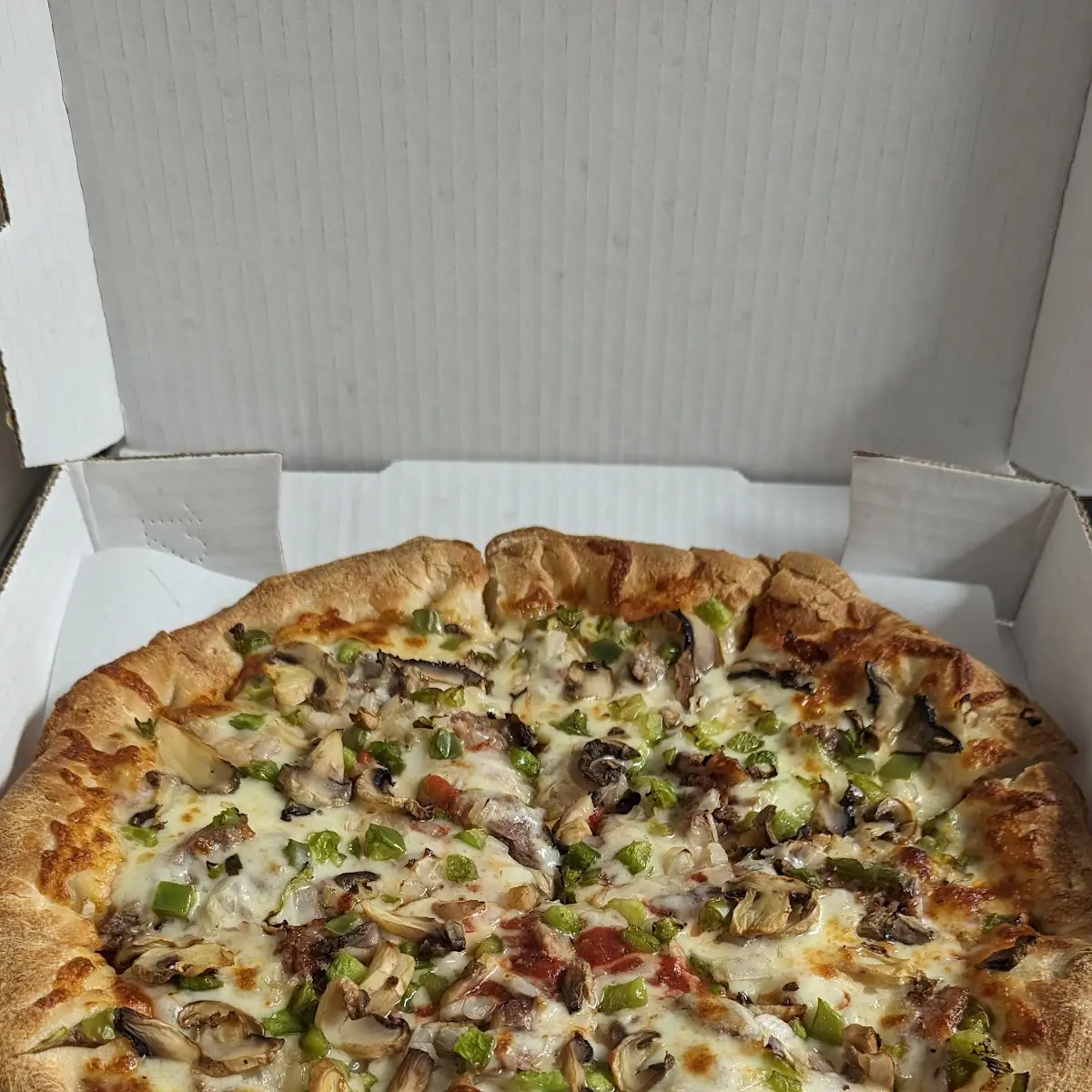 Cheesesteak Pizza