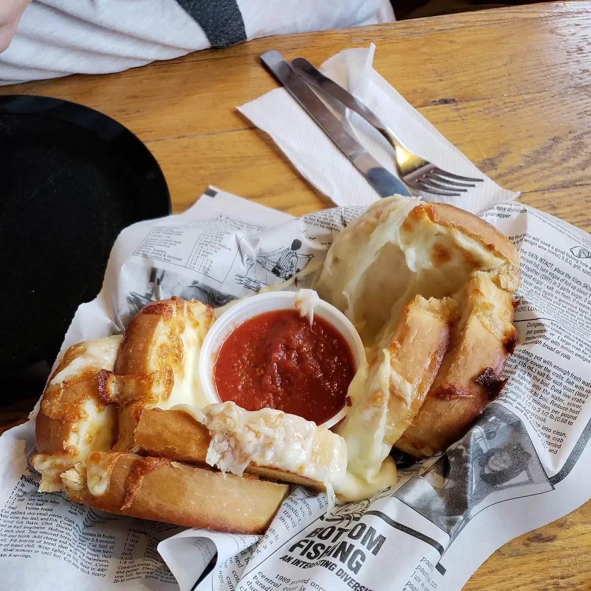 Family Size Cheese Bread