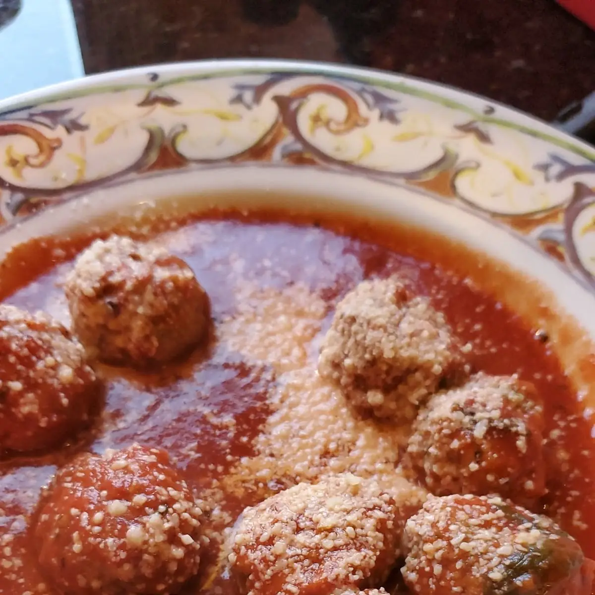 Meat Ball Parmigiana