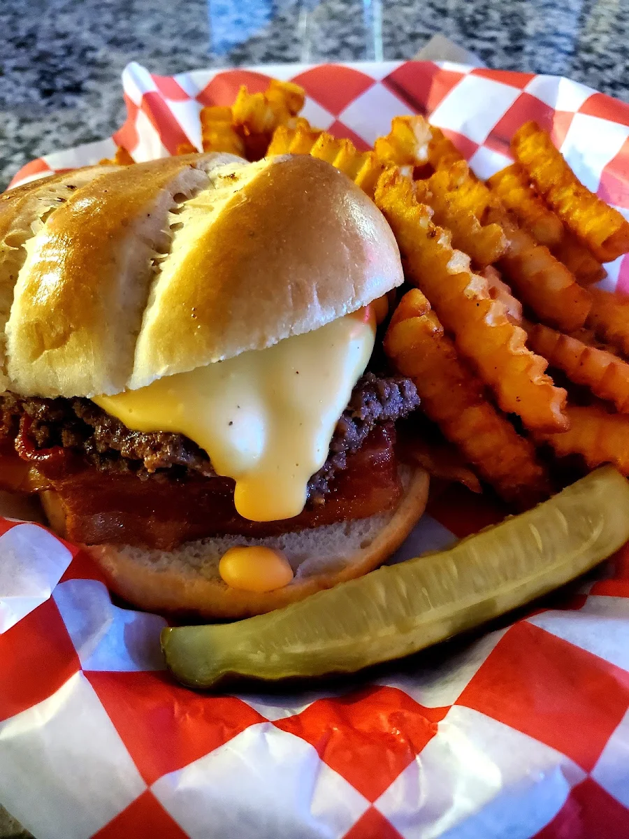 Beer Cheese Burger