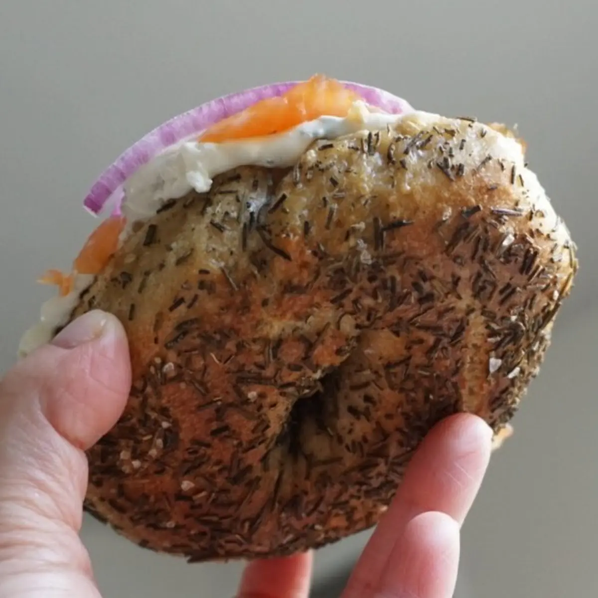 Open-Faced Lox Sandwich
