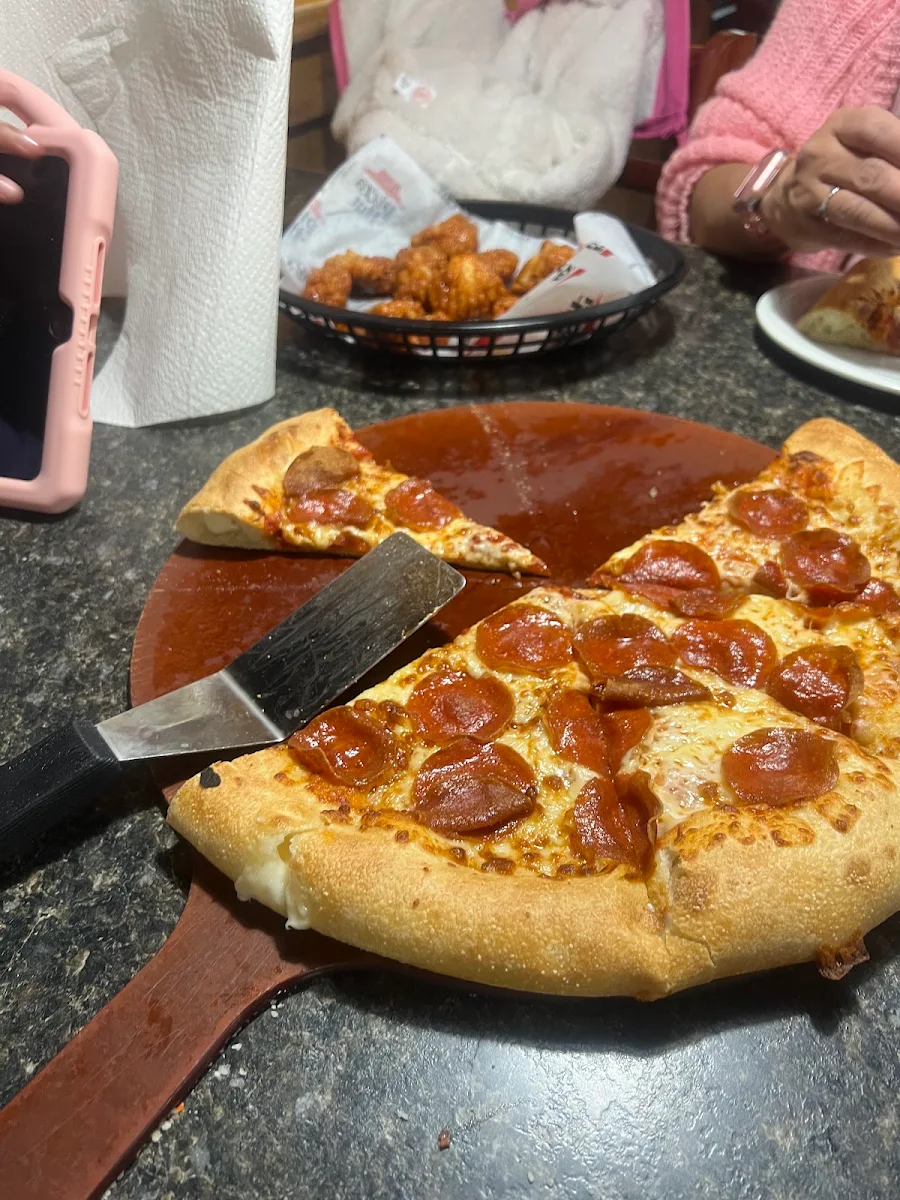 Stuffed Crust Pizza Pepperoni