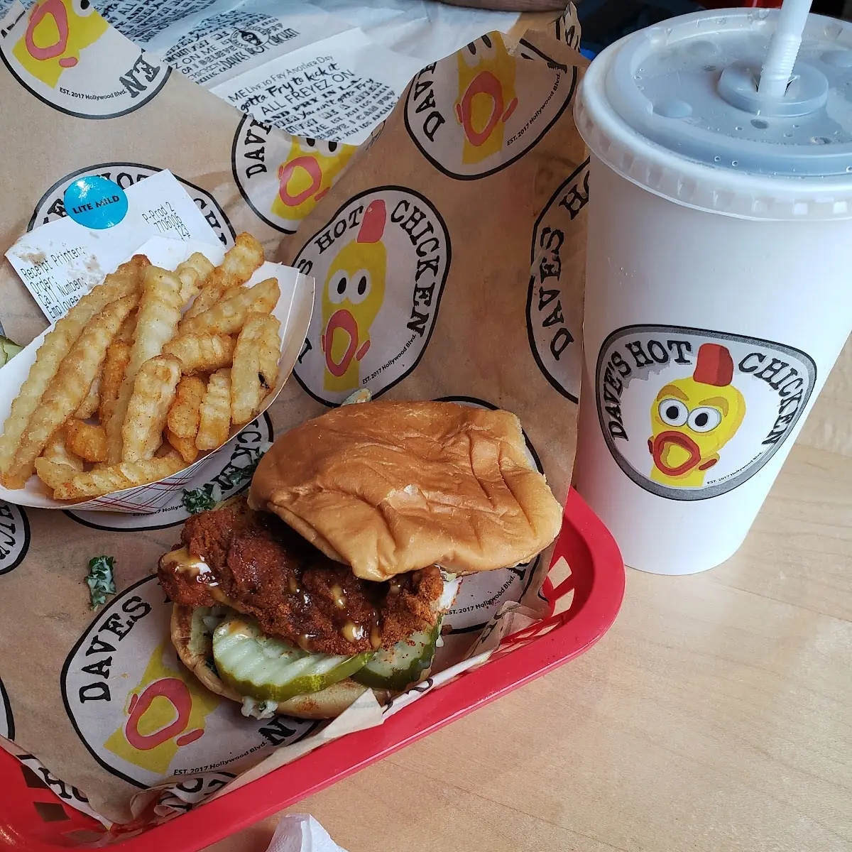 Low Mild Chicken Sandwich Combo