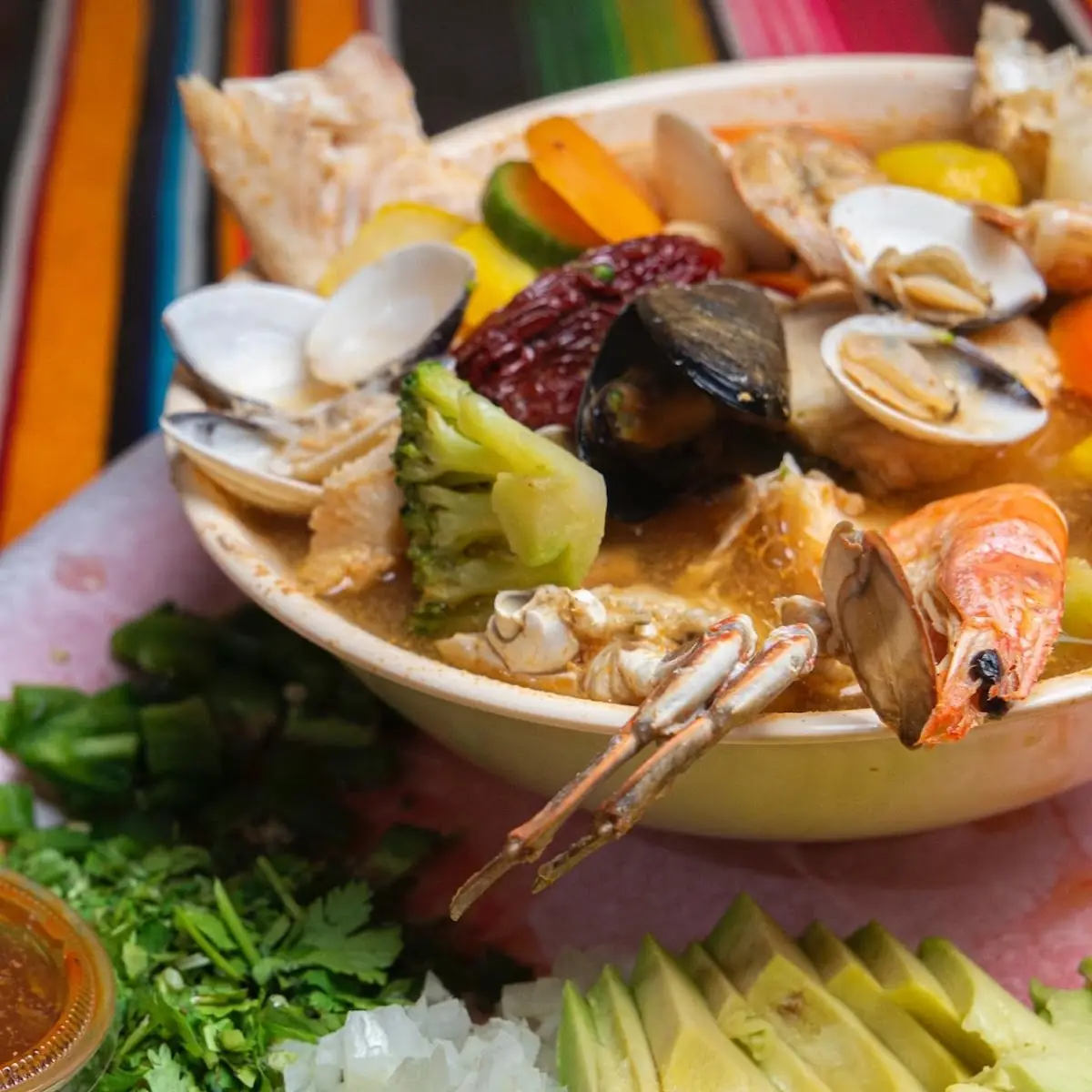 3 Mares Seafood Soup