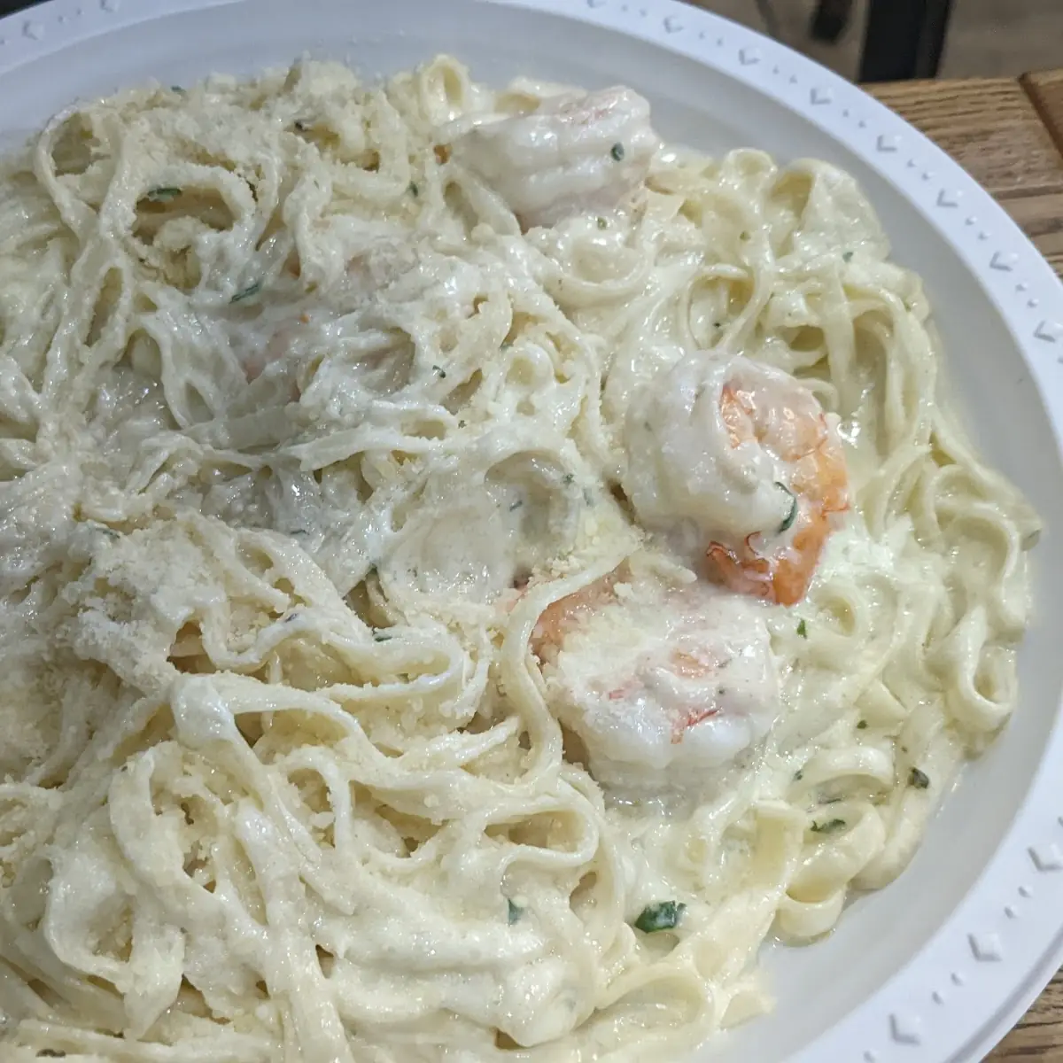 Shrimp Alfredo