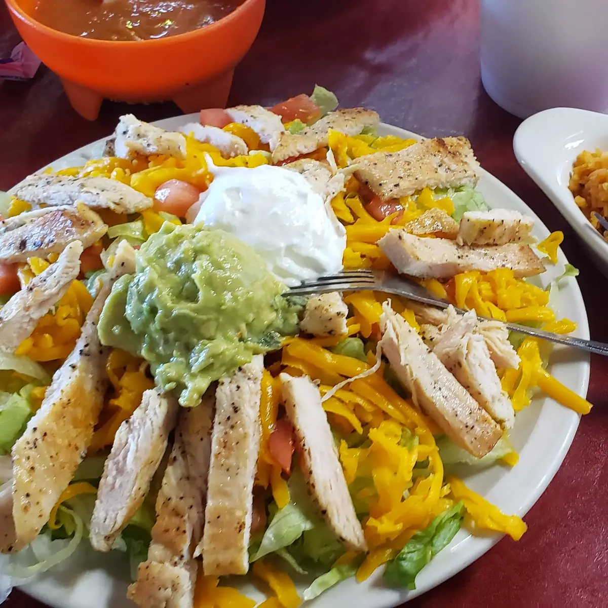 Chicken Fajita Salad