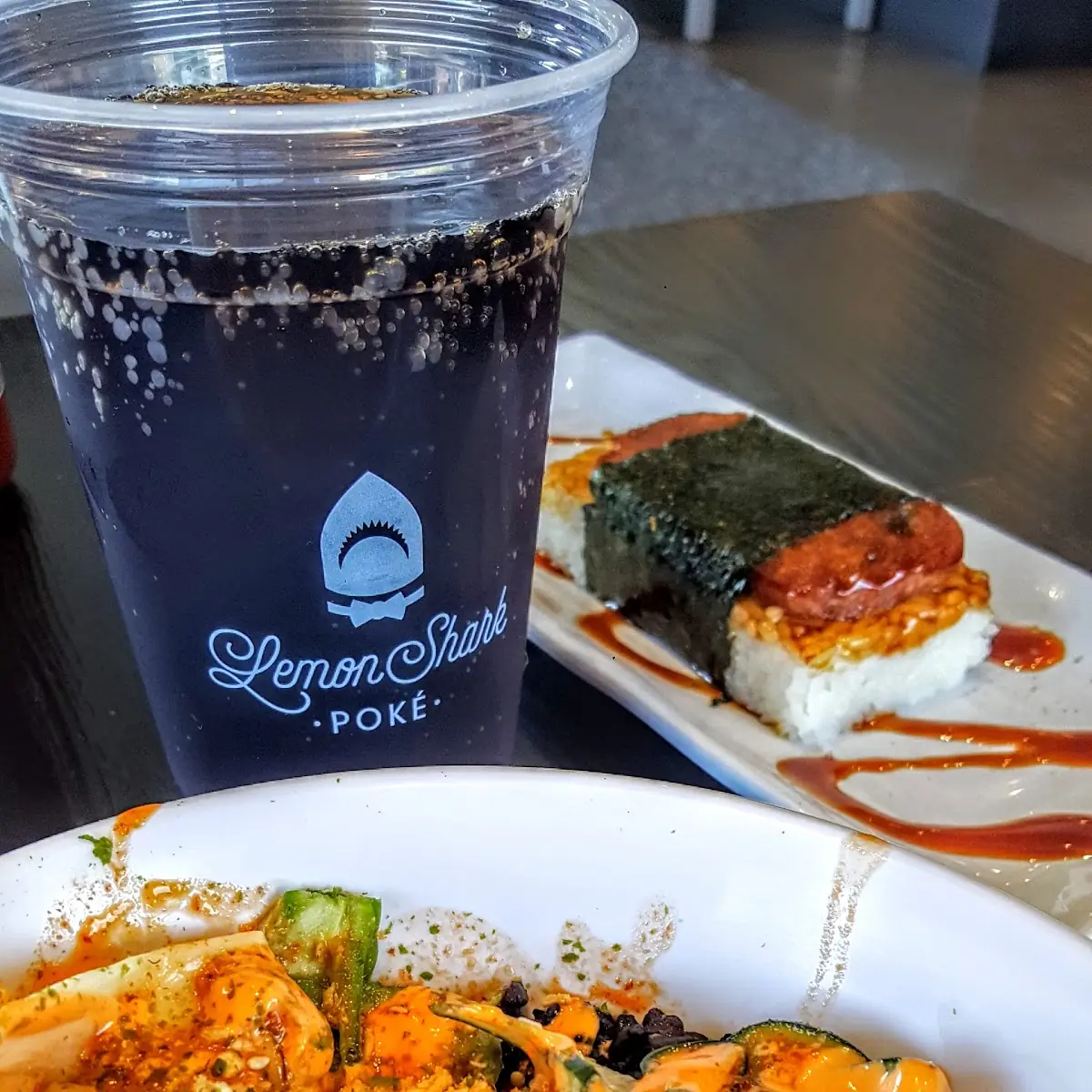 Fresh Lemon Shark Poke Bowl