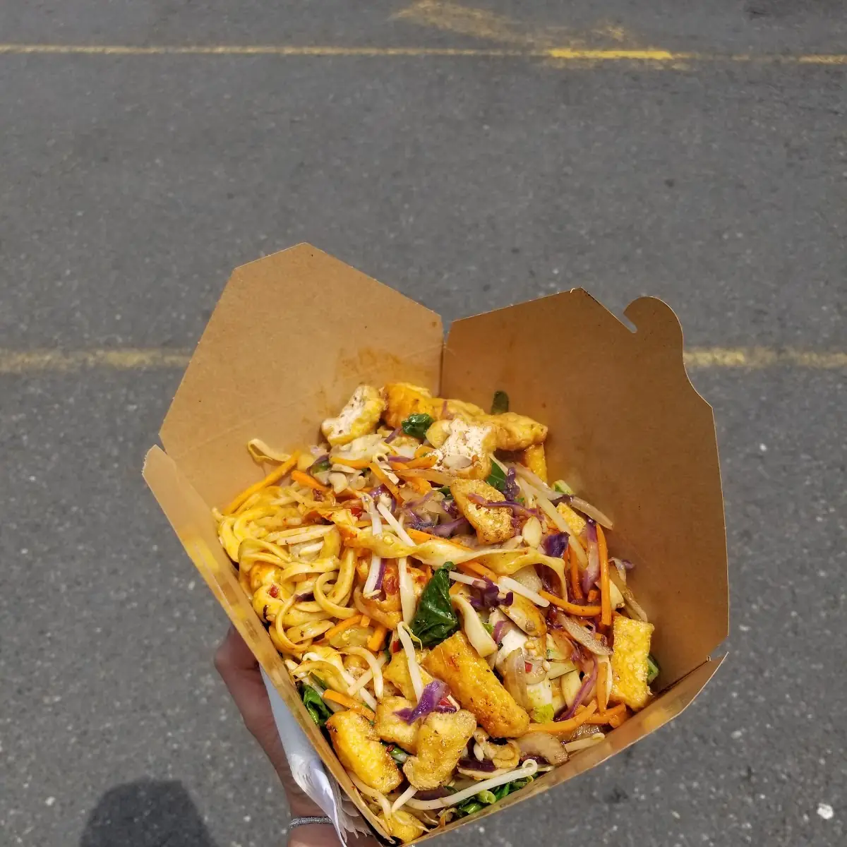 Tofu Chow Mein