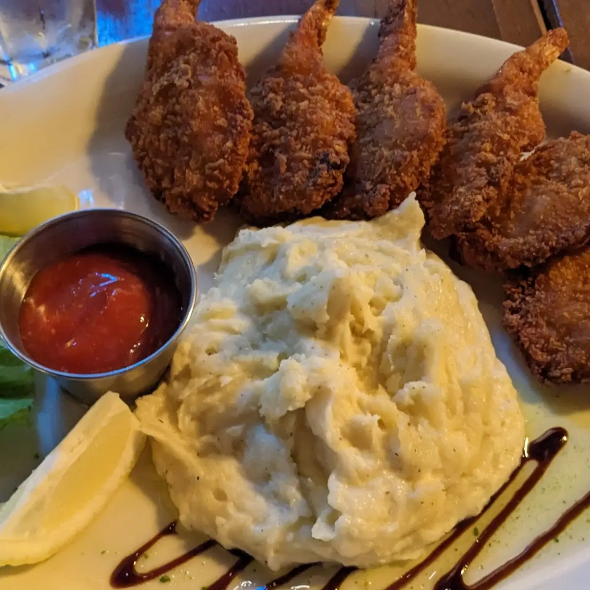Deep Fried Jumbo Prawns
