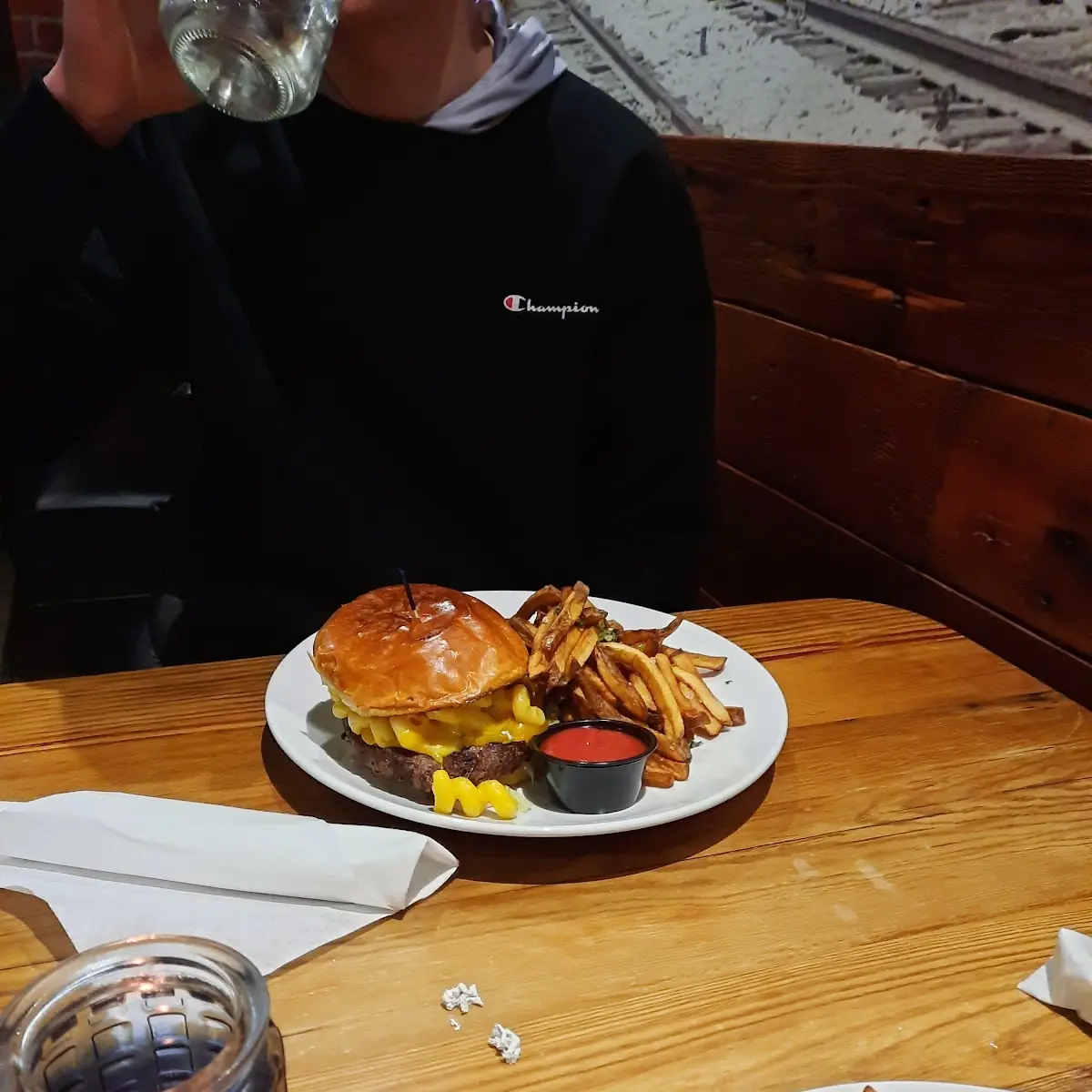Mac and Cheese Burger