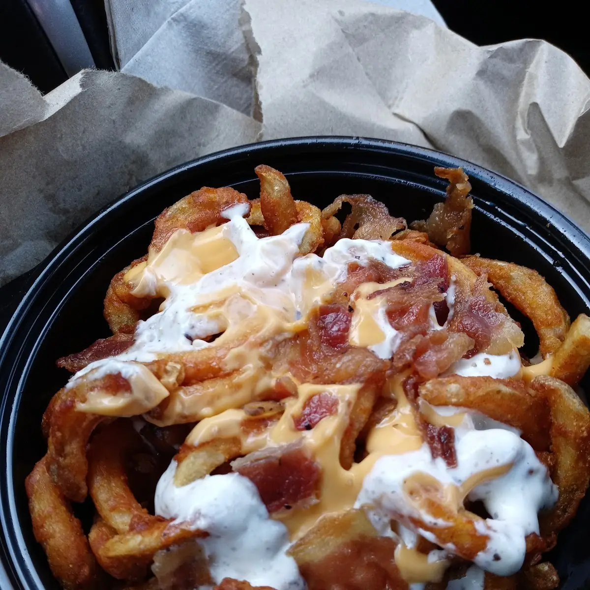 Loaded Curly Fries