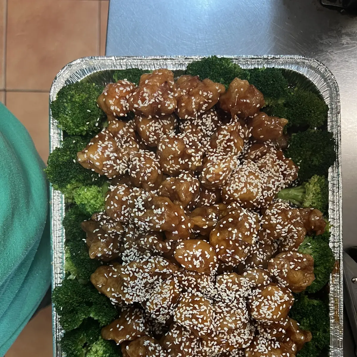 Sesame Chicken Tray