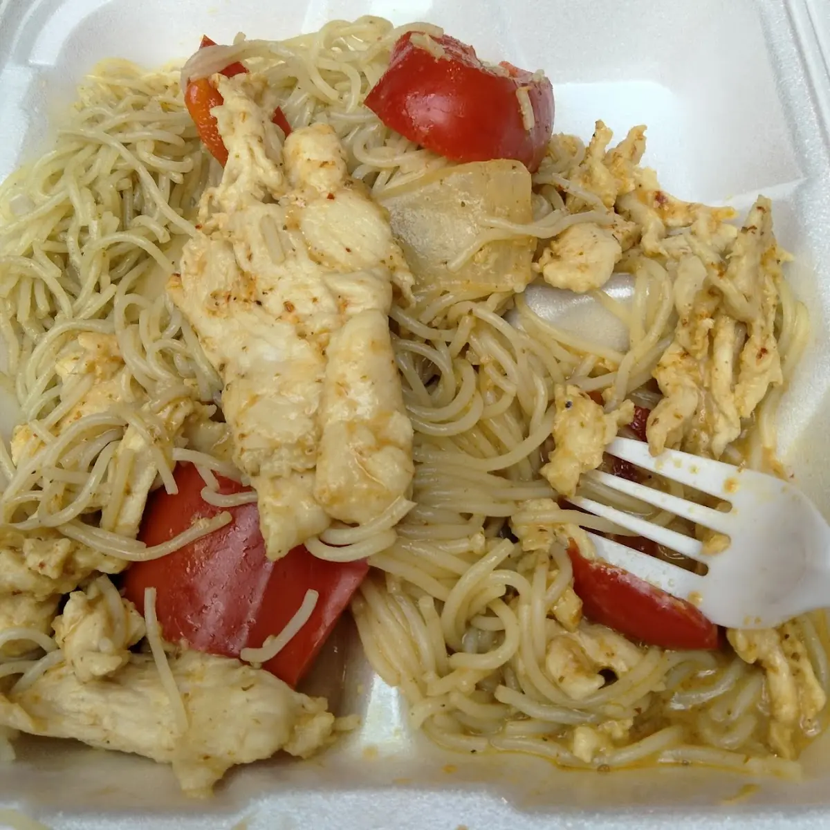 Chicken Curry with Curry Noodles