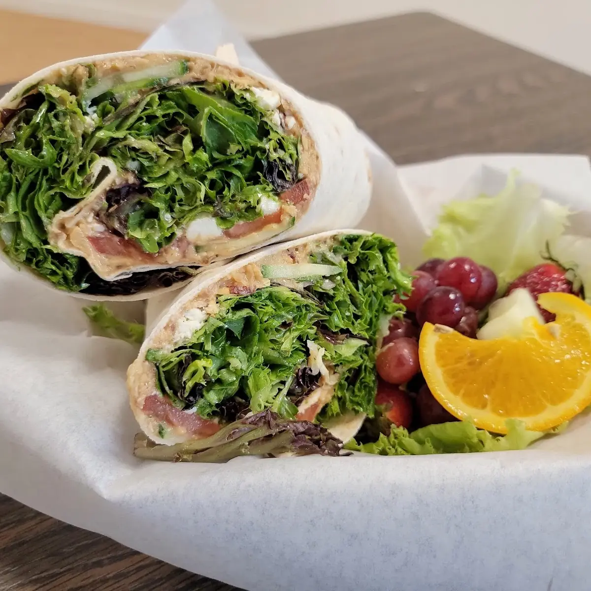 Hummus Among Us Wrap