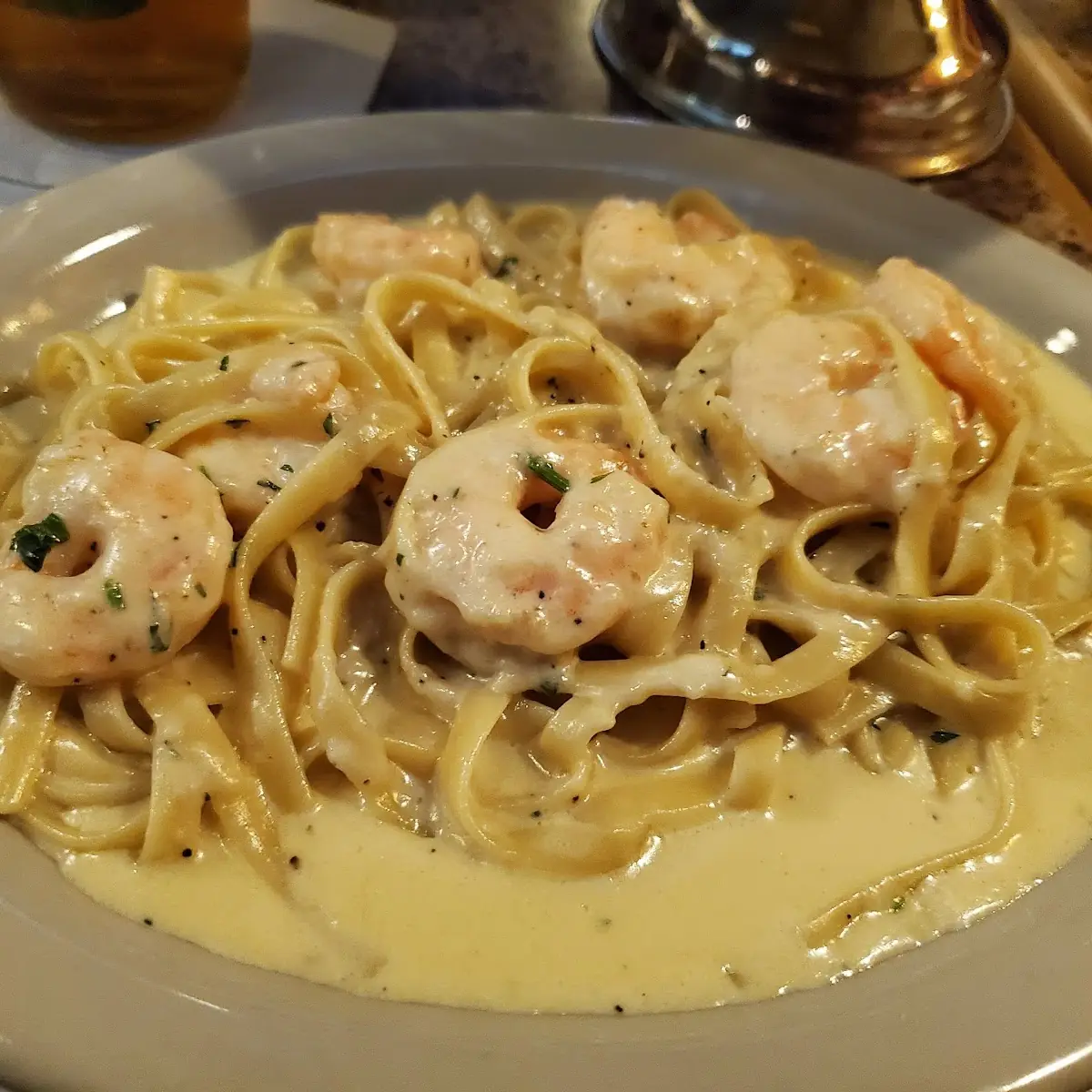 Shrimp Alfredo