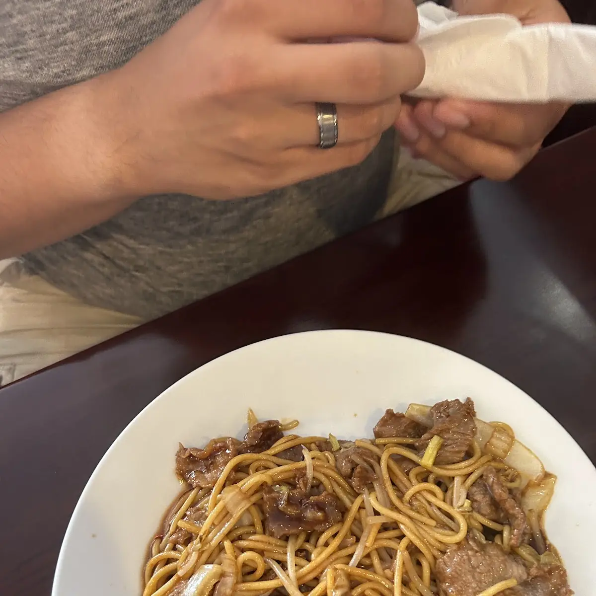 Beef Lo Mein Noodles