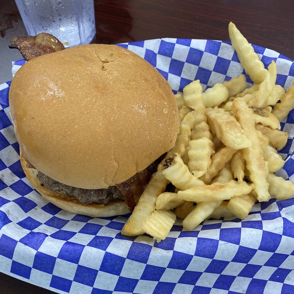 Steak Sandwich and French Fries