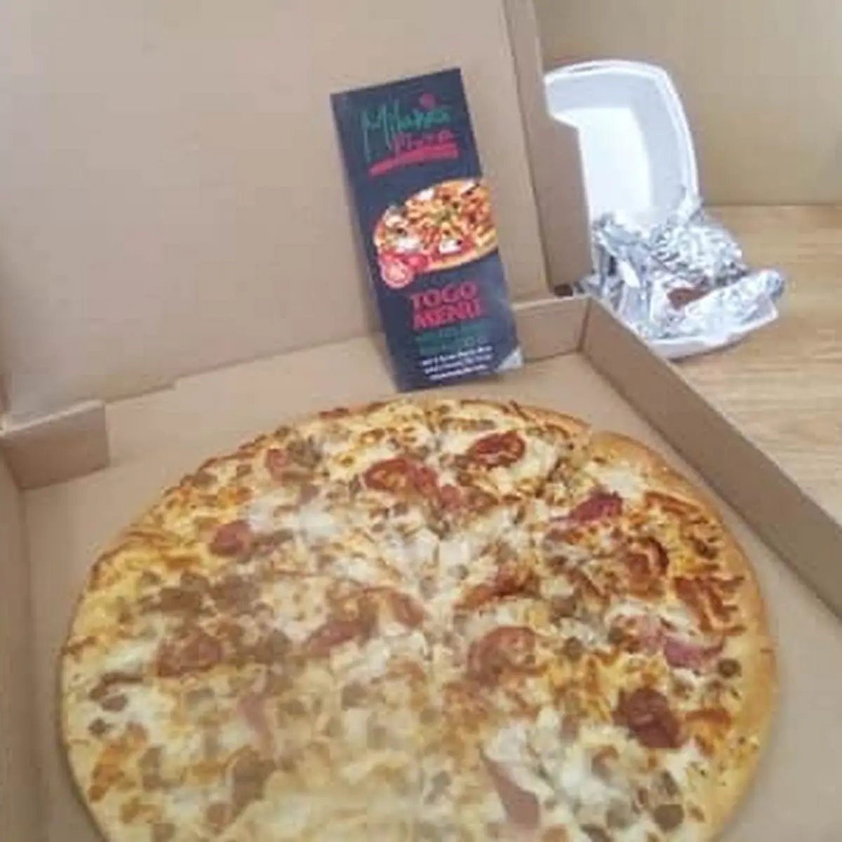 Chicken Meat Lover's Alfredo Pizza