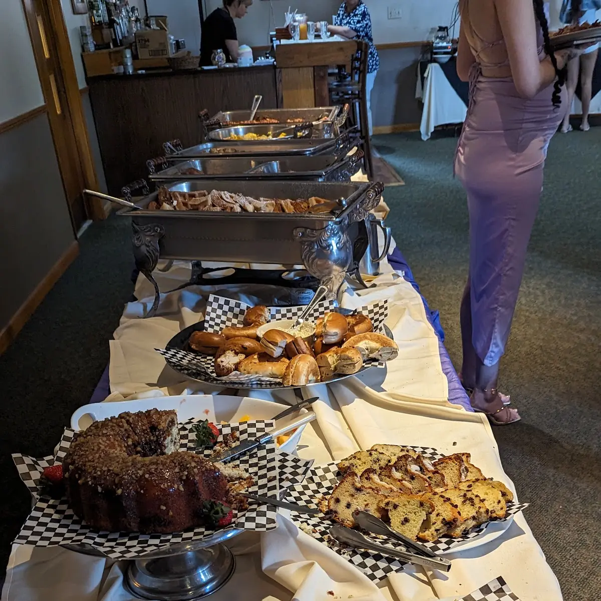 Bring Coffee Cake Bagels Banana Nut Bread