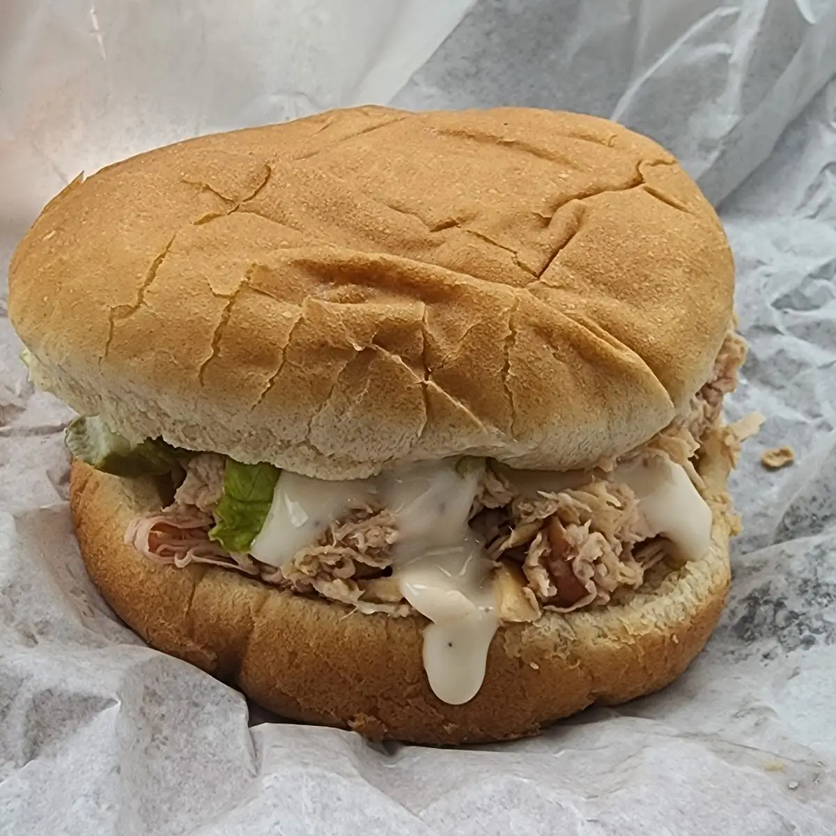 Pulled Chicken Sandwich