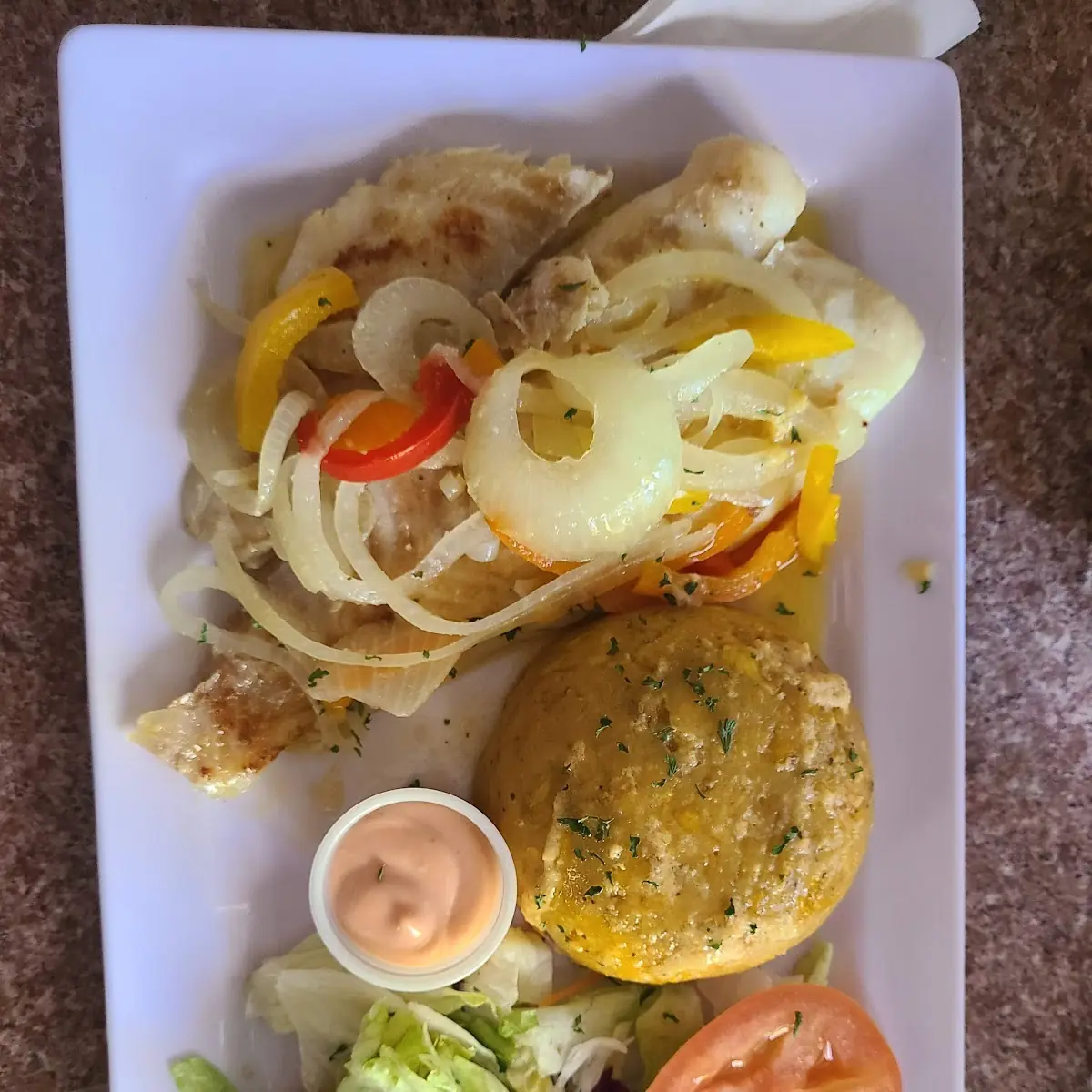 Chilló Con Mofongo