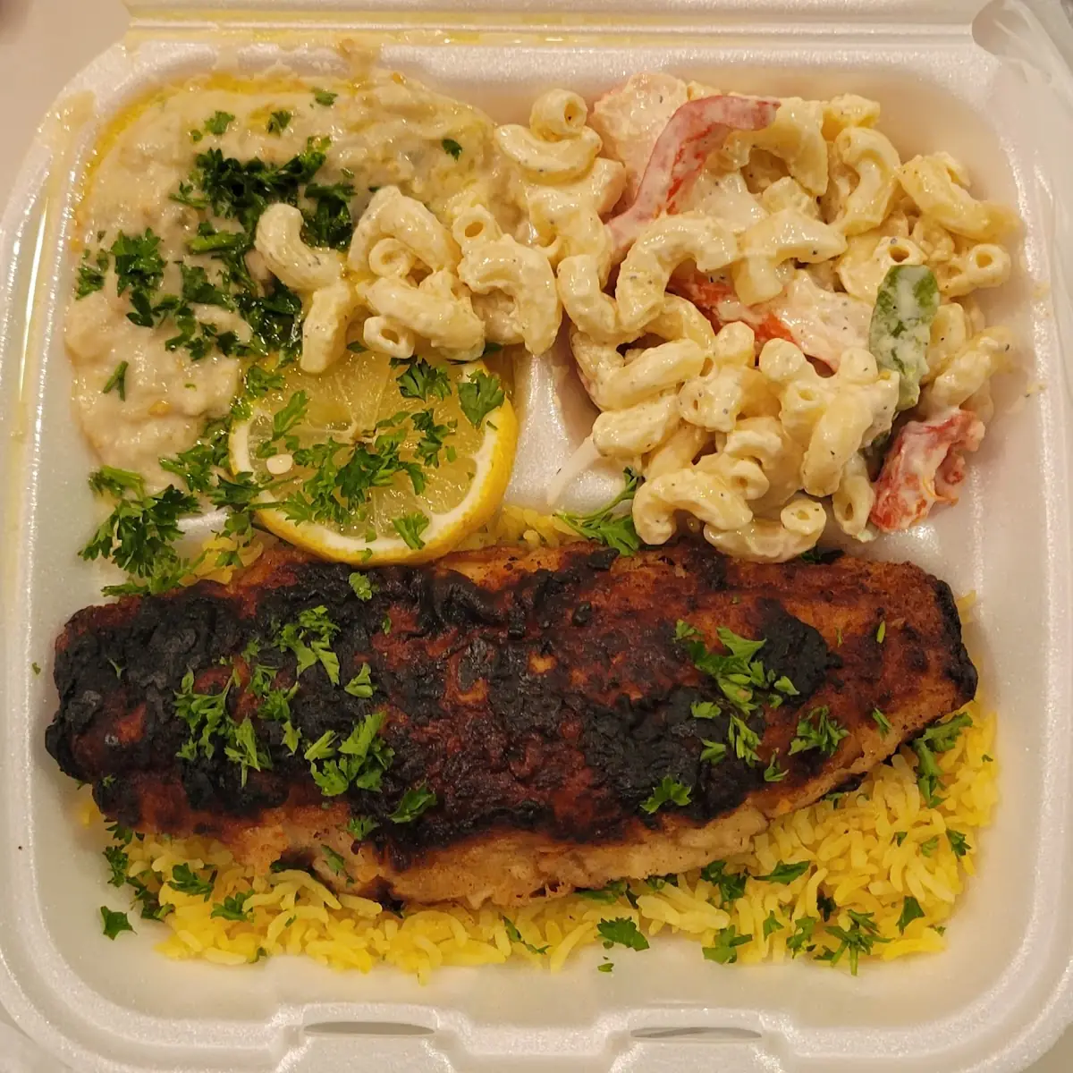 Red Snapper Dinner