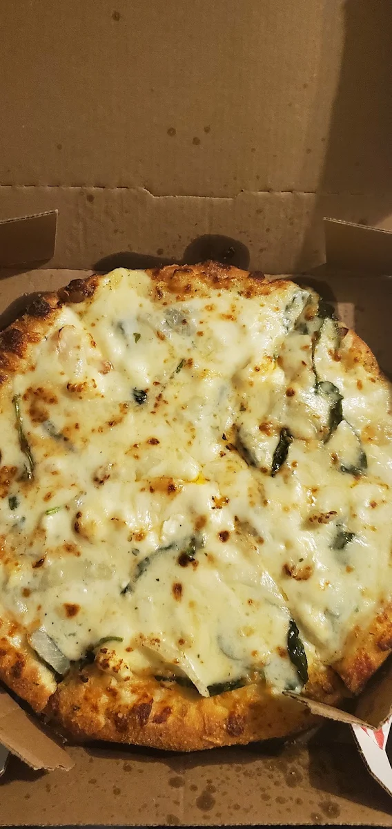 Spinach and Feta Pizza