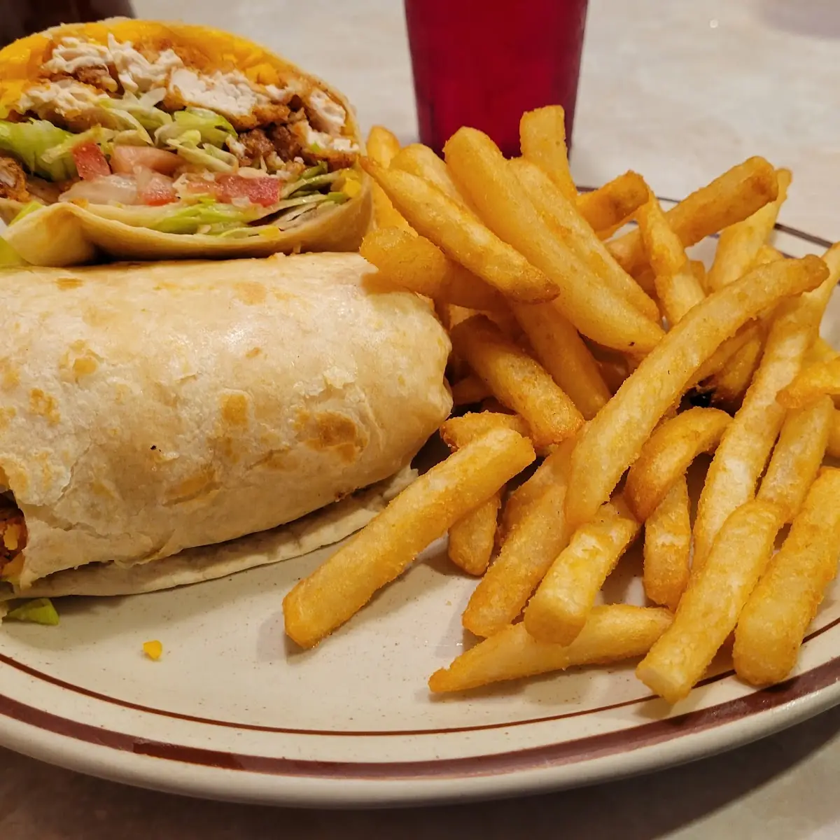 Crispy Chicken Wrap