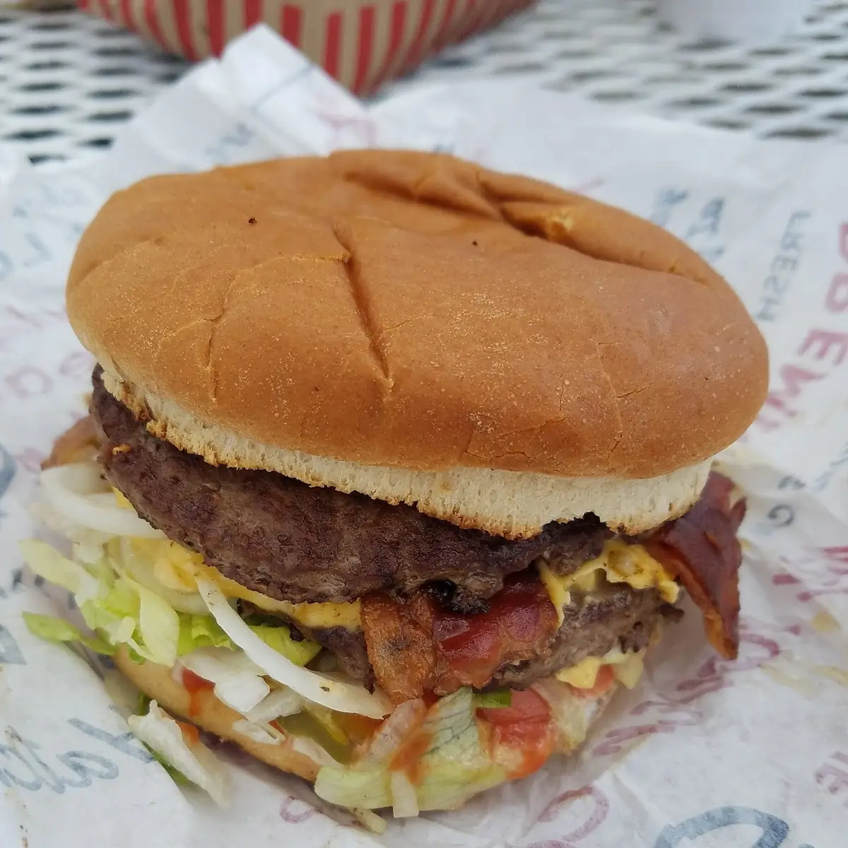 Double Bacon Cheese Burger