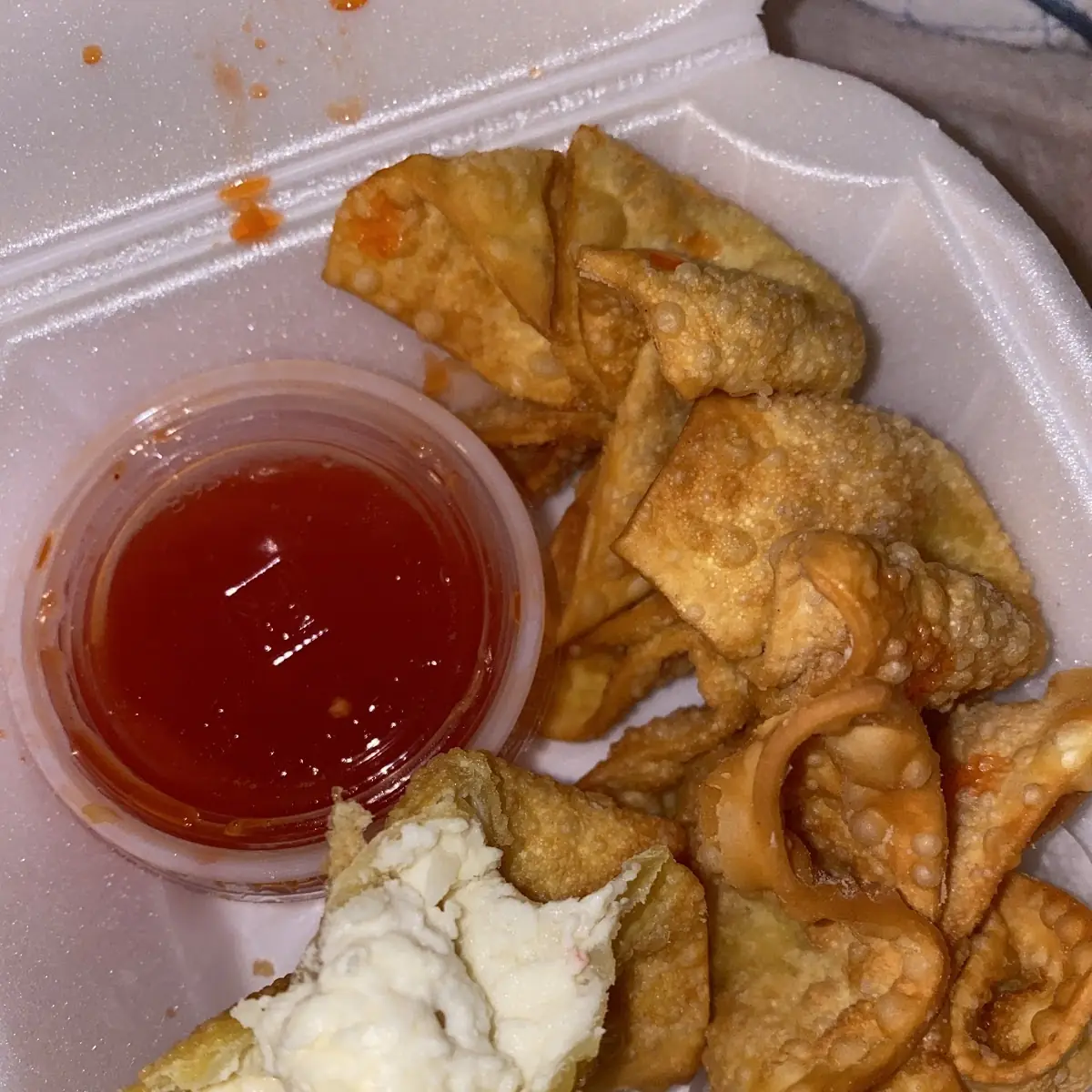 Kids Crab Rangoon Plate