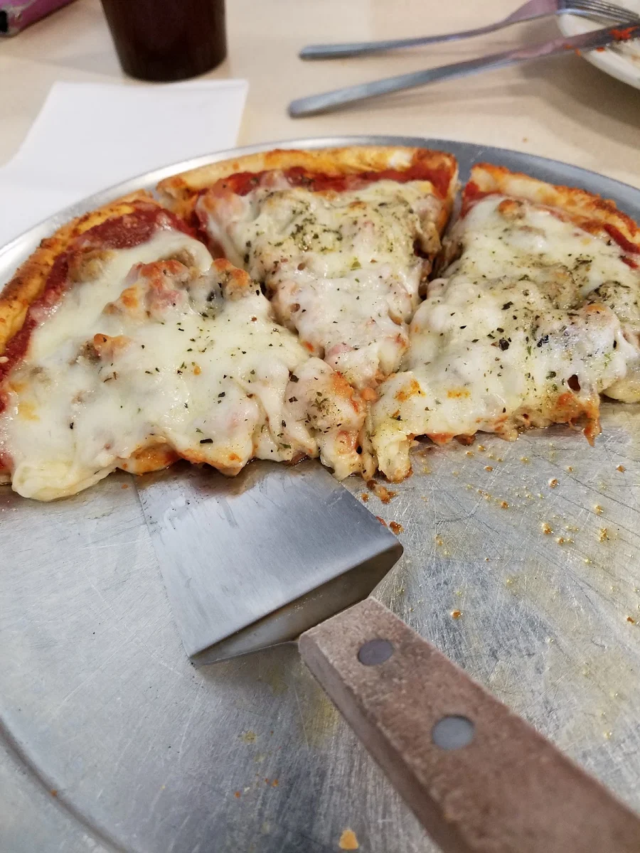 Sausage and Pepperoni Pizza