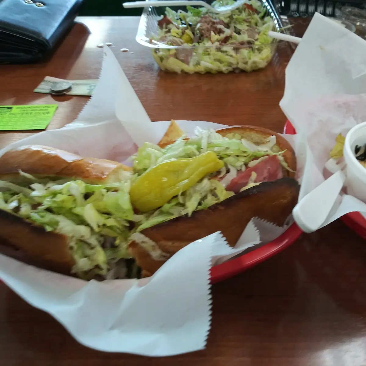 Pastrami Sandwich & Potato Salad