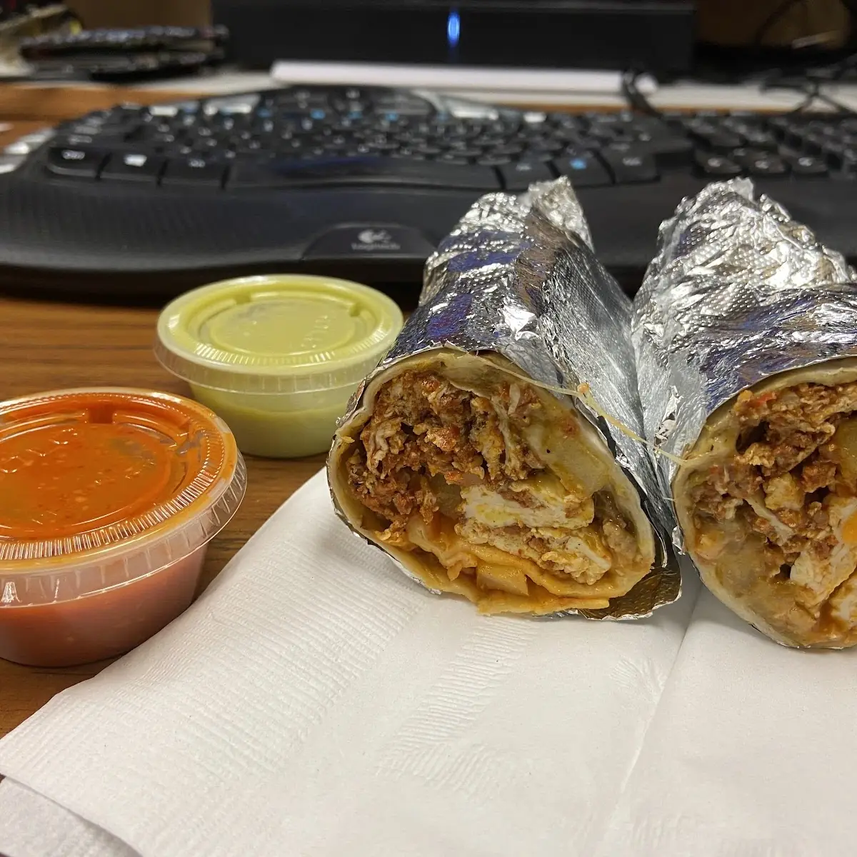 Chorizo Breakfast Burrito