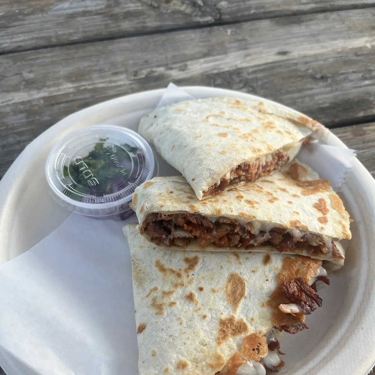 Pastor Quesadilla