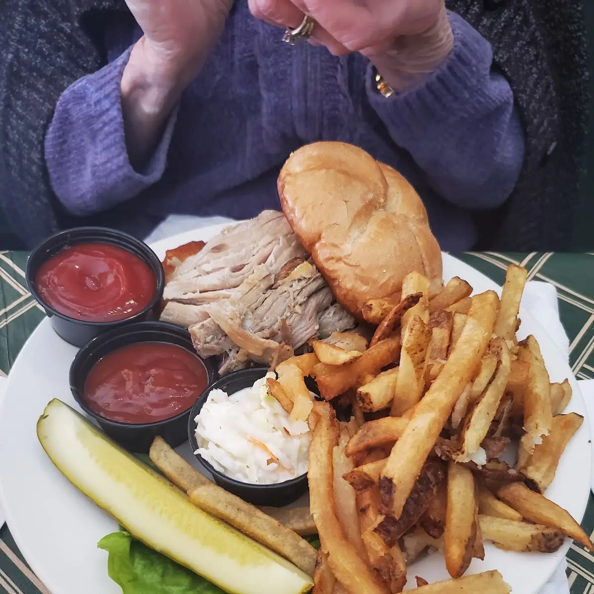 Pulled Pork BBQ Sandwich