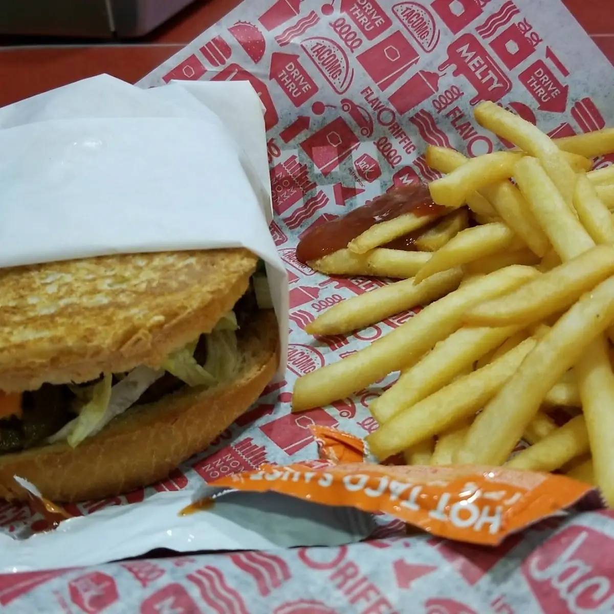 Spicy Siracha with Medium Fries