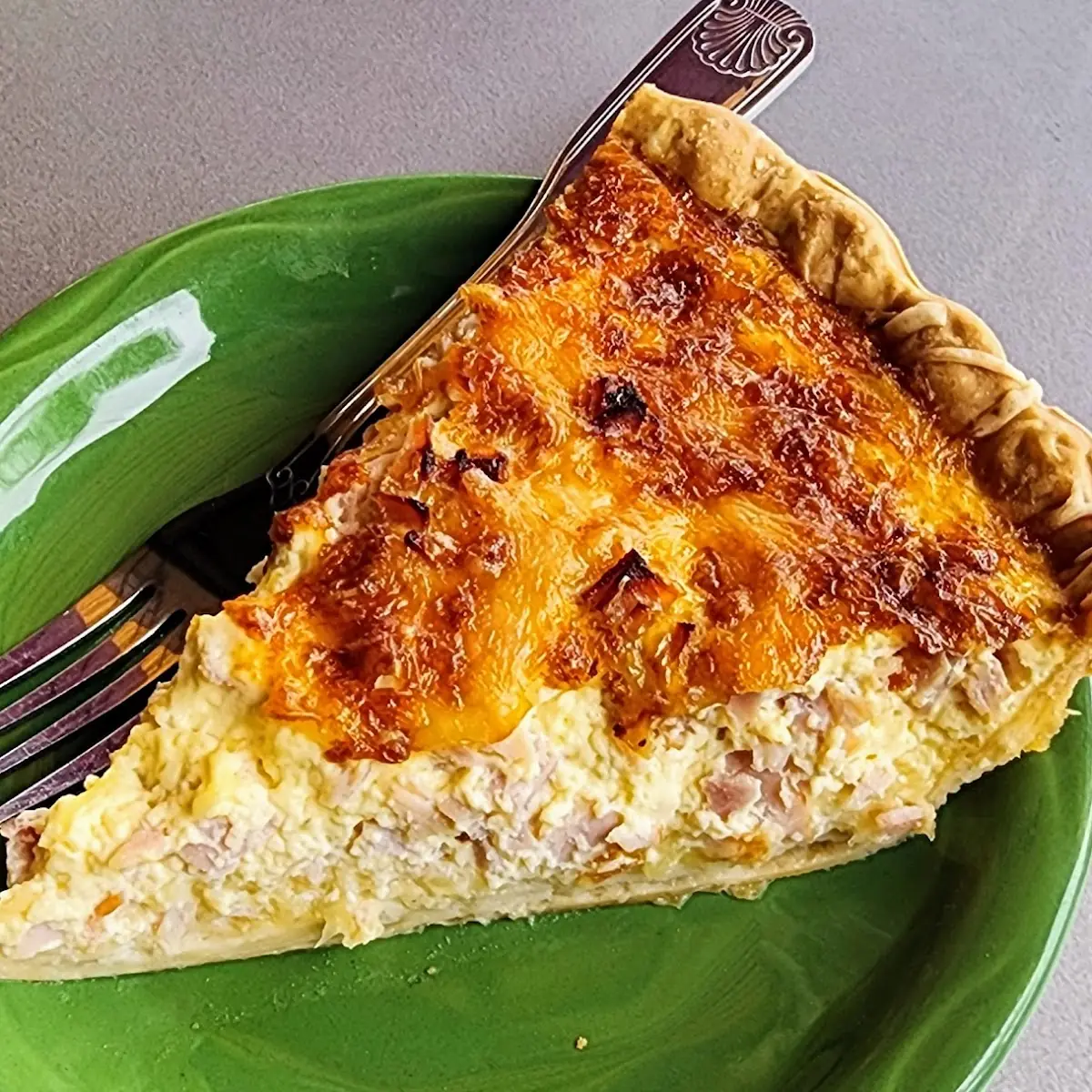 Ham and Cheese Quiche