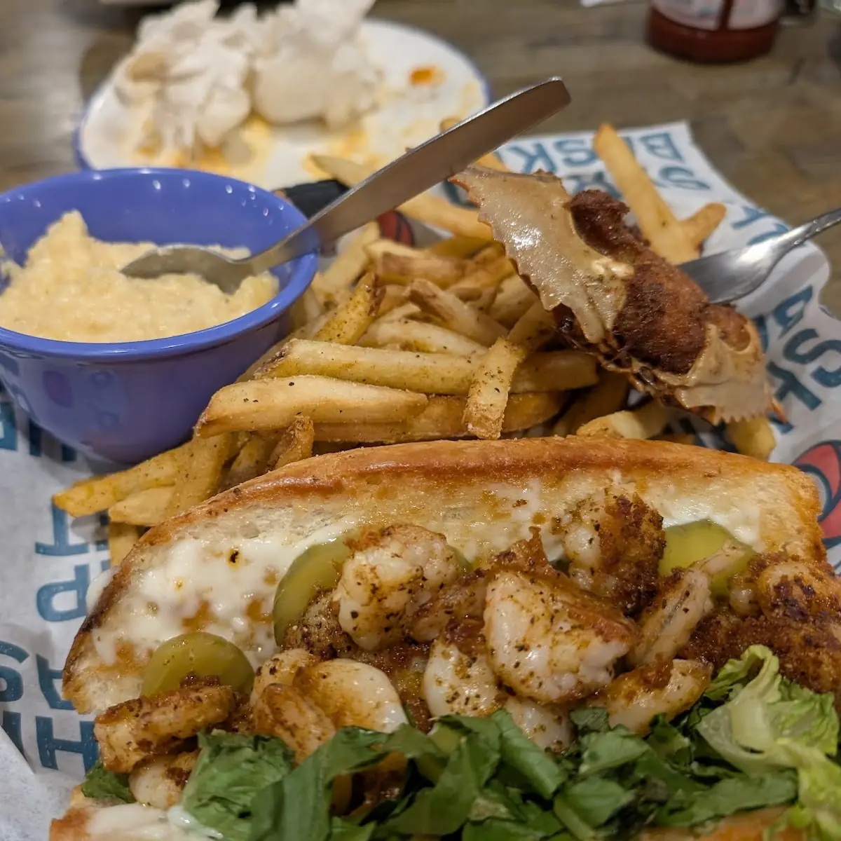 Bronzed Fish Sandwich