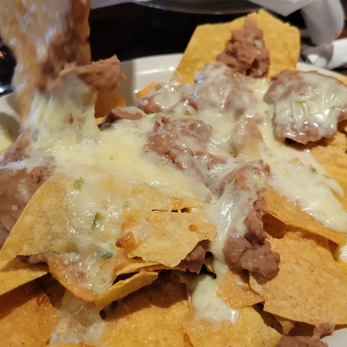 Bean and Cheese Nachos