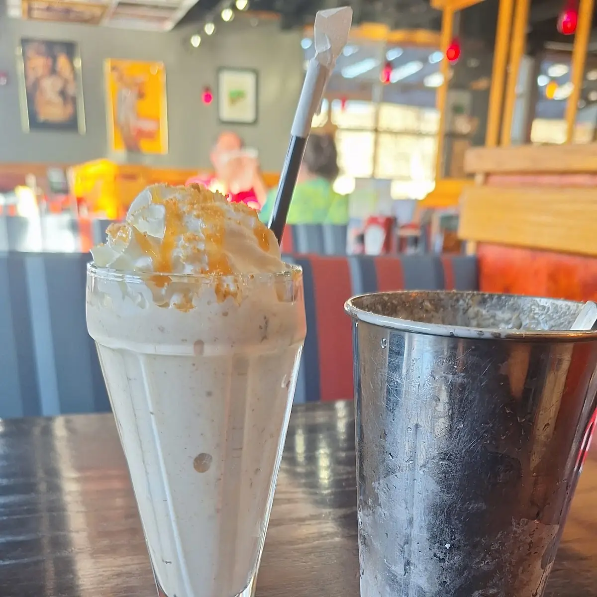 Caramel Apple Pie Milkshake