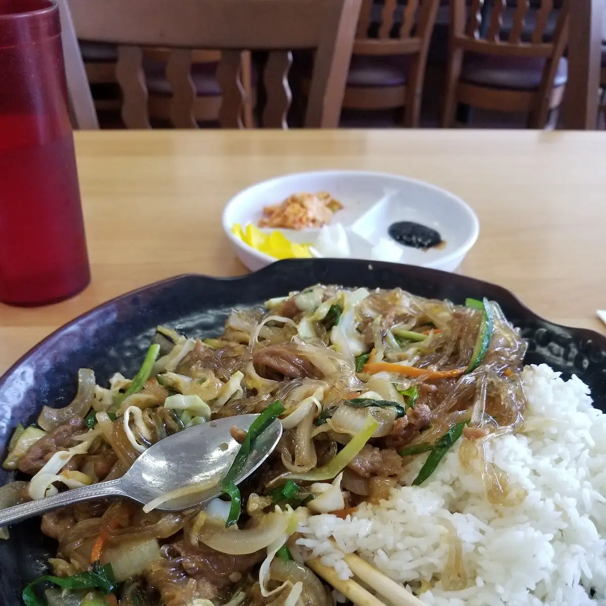 잡채밥 Japchae Rice