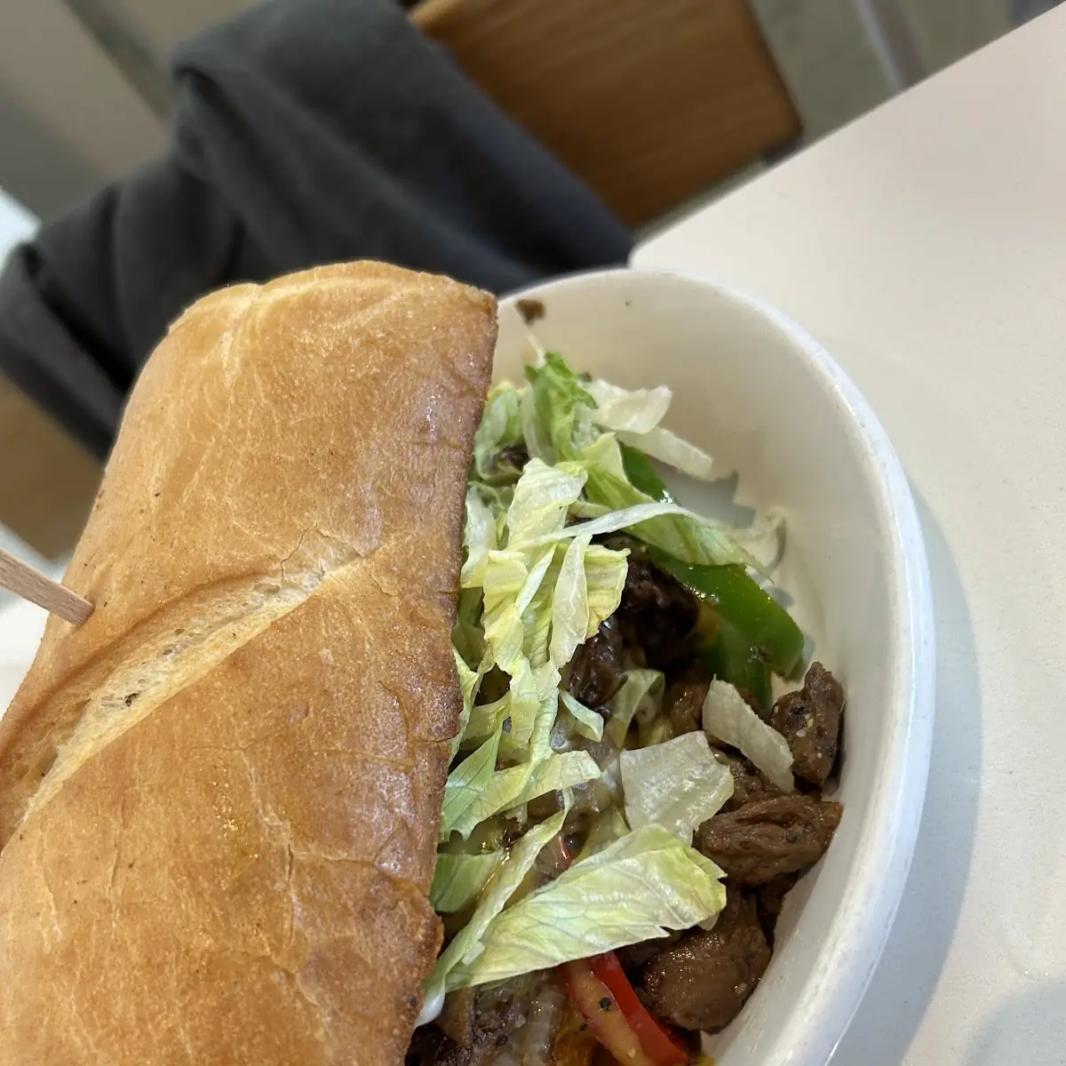 Philly Cheesesteak Sandwich